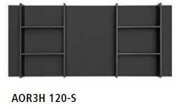 Nolte Innenorganisation - Set 3 - Echtholz Esche schwarz