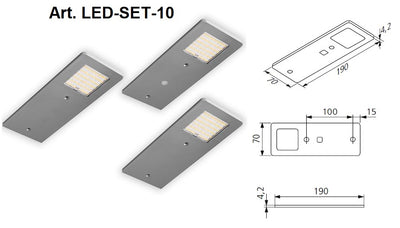 Nolte LED-Unterbauleuchten-Set