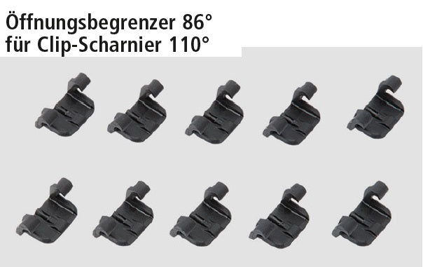 Schüller Clip-Scharnier 110°