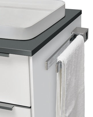 Spectrum Diversified Handtuchhalter & Küchenrollenhalter – Chrom, Zur Über-Tür-Montage, Für Standard- & Jumbo-Rollen