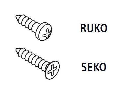 Nolte Spaxschraube verzinkt - Spaxschraube verzinkt RUKO