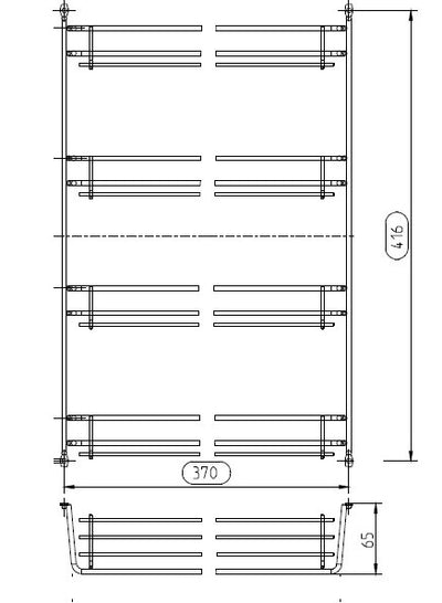 Burger Küchen Edelstahl Gewürzbord