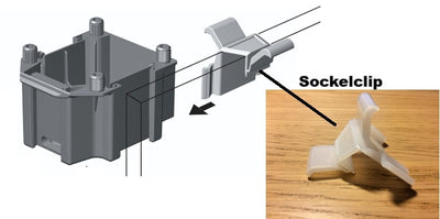 Häcker Küchen Sockelclip-Sockelbefestigung