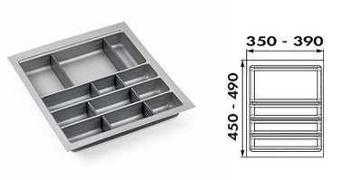 Besteckeinsatz Ordine Kunststoff passend für Nobilia Küchen bis Einbaudatum 07/2012