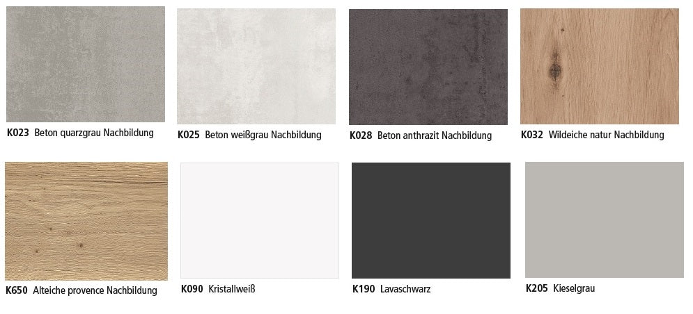 Next125 Wandabschlussprofil Arbeitsplattendekore