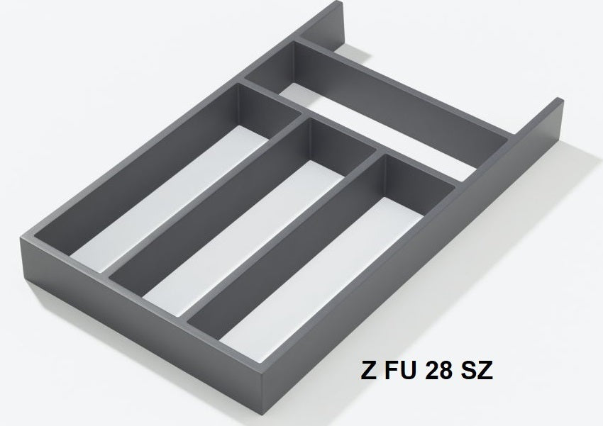 Next125 Schubkasten-Funktionseinsatz Kunsstoff schwarz