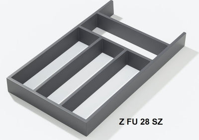 Next125 Schubkasten-Funktionseinsatz Kunsstoff schwarz