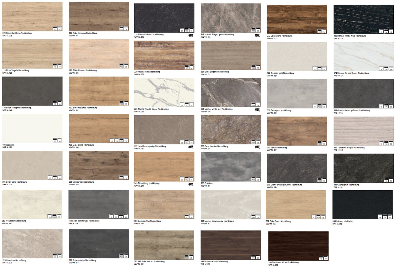 Nobilia Wandabschlussprofil aus Kunststoff