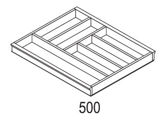 Nobilia Holz Besteckeinsatz Buche - Lagerabverkauf