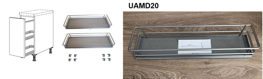 backblech aufbewahrung nobilia Nobilia Einhängekorb mit Holzboden und Metallreling – Küchen Geisler