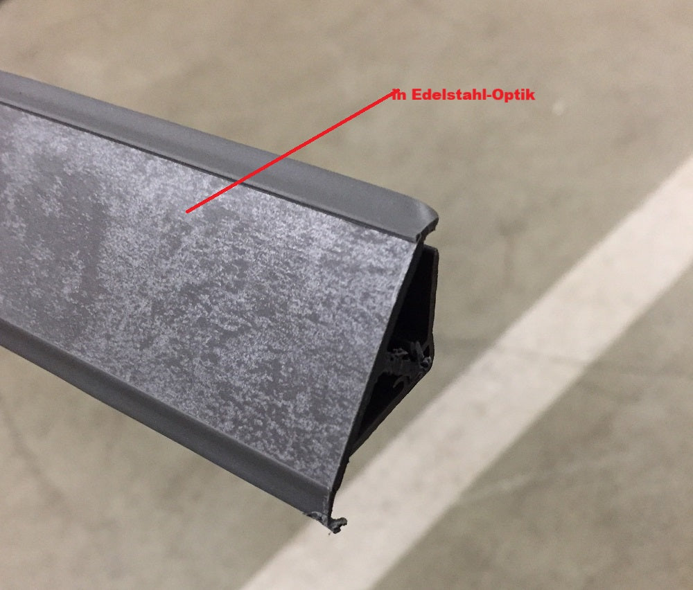 Nobilia Wandabschlussprofil aus Kunststoff