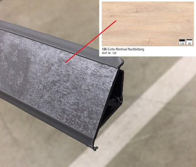 Nobilia Wandabschlussprofil aus Kunststoff