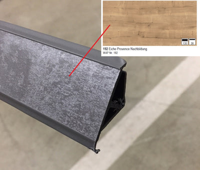 Nobilia Wandabschlussprofil aus Kunststoff