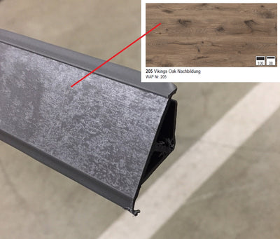 Nobilia Wandabschlussprofil aus Kunststoff