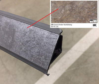 Nobilia Wandabschlussprofil aus Kunststoff