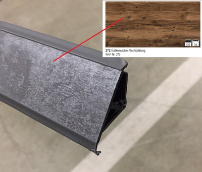 Nobilia Wandabschlussprofil aus Kunststoff