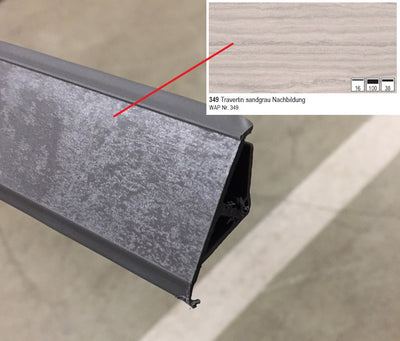 Nobilia Wandabschlussprofil aus Kunststoff