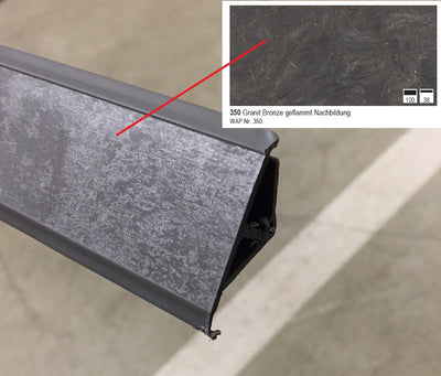 Nobilia Wandabschlussprofil aus Kunststoff