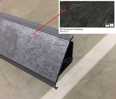 Nobilia Wandabschlussprofil aus Kunststoff