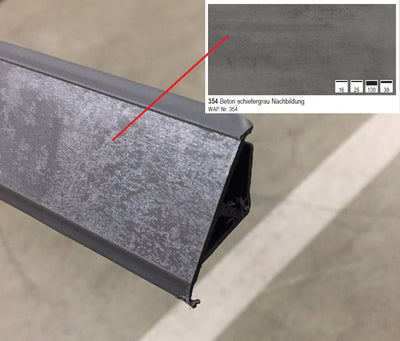 Nobilia Wandabschlussprofil aus Kunststoff