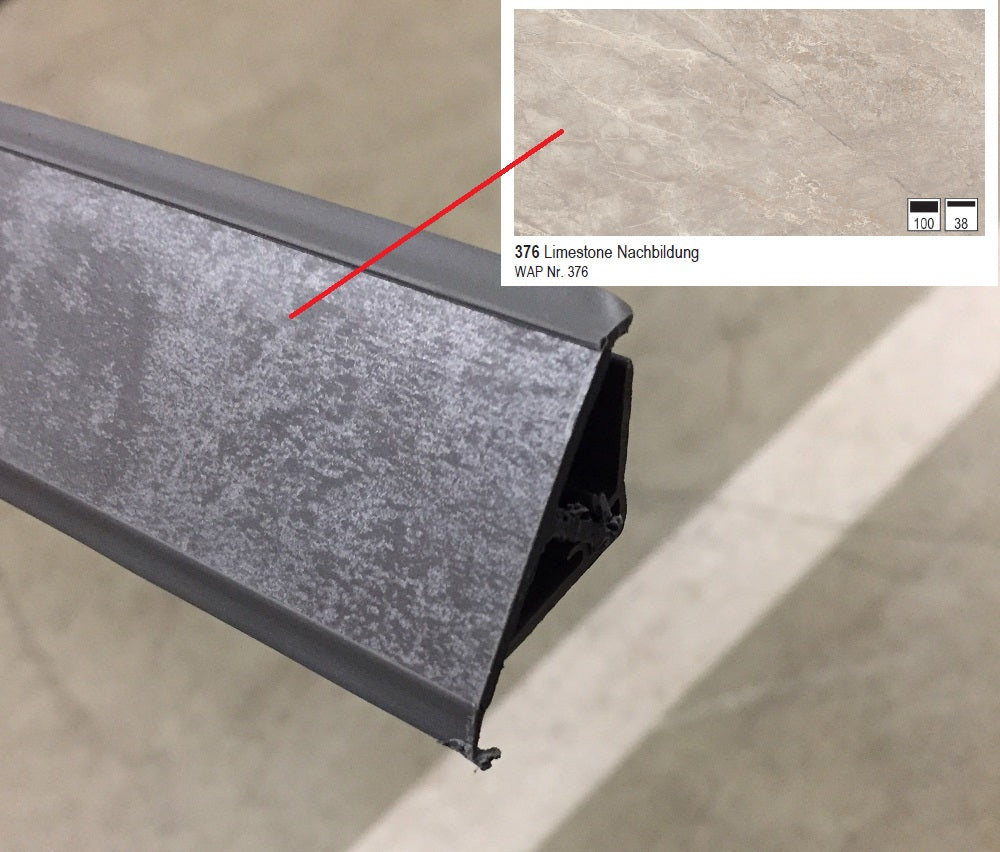 Nobilia Wandabschlussprofil aus Kunststoff