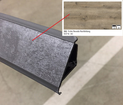 Nobilia Wandabschlussprofil aus Kunststoff