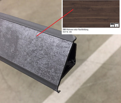 Nobilia Wandabschlussprofil aus Kunststoff