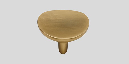 Nobilia Metallknopf Nr. 813 Gelbgoldfarbig