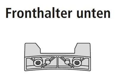 Nolte Fronthalter für Unterschrank-Ecke UERK 90