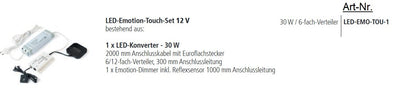 Nolte LED-Emotion-Touch-Set 12 V - Lagerabverkauf