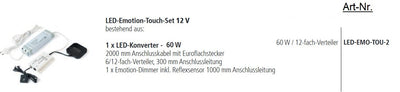 Nolte LED-Emotion-Touch-Set 12 V - Lagerabverkauf