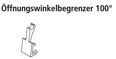 Nolte Öffnungswinkelbegrenzer für HK-S-Beschlag Aventos