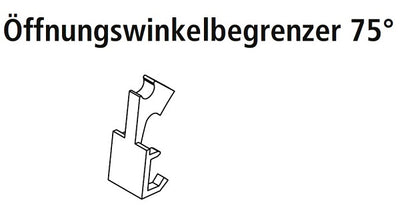 Nolte Öffnungswinkelbegrenzer für HK-S-Beschlag Aventos