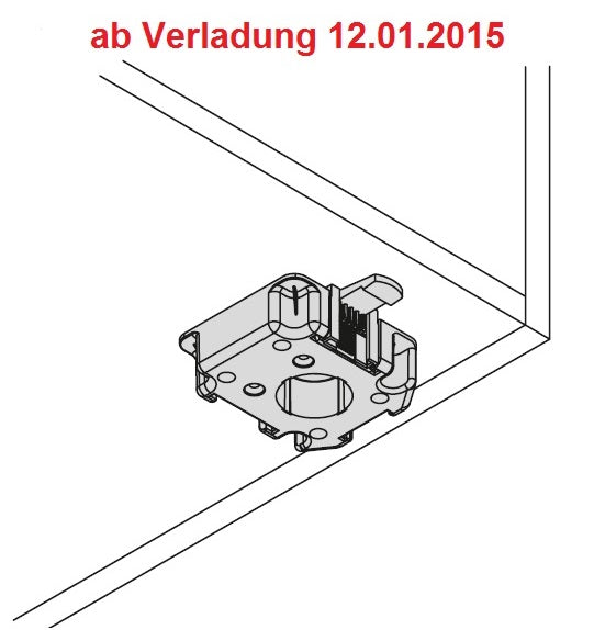 Nolte Sockelfuß-Adapter - zur Aufnahme des Sockelfußes