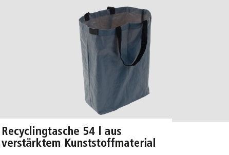 Schüller Zubehör für Drahtgestell mit 2 Recyclingtaschen