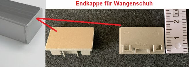 Schüller Endkappe für Wangenschuh