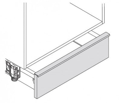 Nolte Sockelblende für SSK-Sockelschubkasten für Sockelhöhe 120 mm