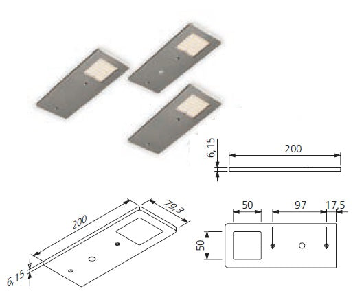 Nolte LED-Unterbauleuchten-Set - Colour Switch