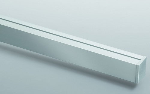Nobilia Aluminium-Profil LINERO-MosaiQ  in Edelstahloptik