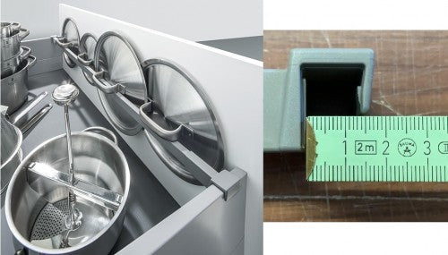 Schüller Topfdeckelhalter achatgrau – Küchen Geisler